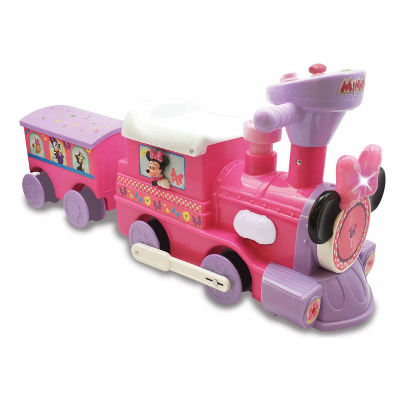 minnie mouse train track set